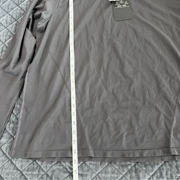 Fabletics Top Women Size 3X Shirt Thumbhole Long Sleeve Gray Athletic B23 - Picture 7 of 8